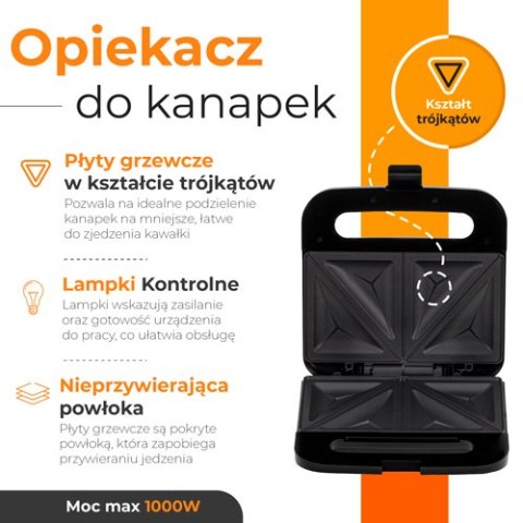 AD 3076 Opiekacz do kanapek AD 3076 Opiekacz do kanapek