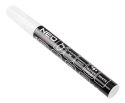 Marker budowlany, biały, permanentny, wodoodporny, lakierowy, aluminiowy, wielokrotność 12 szt.
