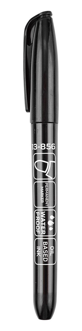 Marker budowlany, czarny, permanentny, wodoodporny, olejowy, 4 szt Marker budowlany, czarny, permanentny, wodoodporny, olejowy, 4 szt