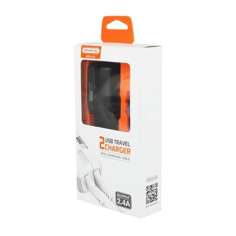 Ładowarka sieciowa microUSB 2400 mA Ładowarka sieciowa microUSB 2400 mA