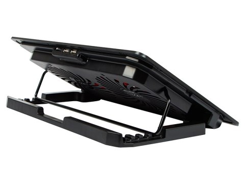 66-368# Podstawka chłodząca laptop 2 fan samba red 66-368# Podstawka chłodząca laptop 2 fan samba red