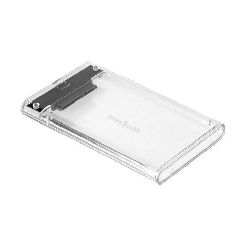 Obudowa dysku 2,5" SATA USB C 3.1 Rebel przeźroczysta Obudowa dysku 2,5" SATA USB C 3.1 Rebel przeźroczysta