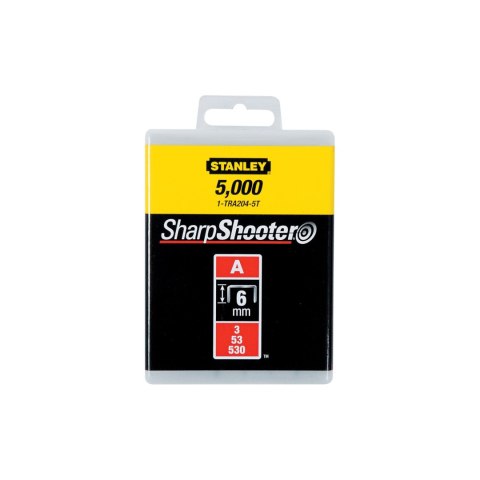 TRA202T1 Zszywka typ A, 3/53/530, 4 mm, 1000 sztuk, Stanley 1-TRA202T TRA202T1 Zszywka typ A, 3/53/530, 4 mm, 1000 sztuk, Stanley 1-TRA202T
