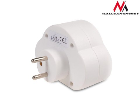 MCE31 Gniazdko prądowe X2 z wyłącznikiem 3680W MCE31 Gniazdko prądowe X2 z wyłącznikiem 3680W