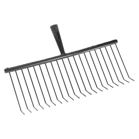12382 Grabie druciane 40cm, wysokość 17cm, 20-zębne nieoprawne 12382 Grabie druciane 40cm, wysokość 17cm, 20-zębne nieoprawne