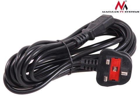 MCTV-805 42159 Kabel zasilający 3 pin 1m wtyk GB MCTV-805 42159 Kabel zasilający 3 pin 1m wtyk GB