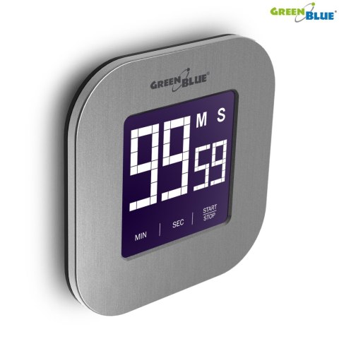 GB524 46005 Cyfrowy timer stoper minutnik magnetyczny z dotykowym ekranem GB524 46005 Cyfrowy timer stoper minutnik magnetyczny z dotykowym ekranem