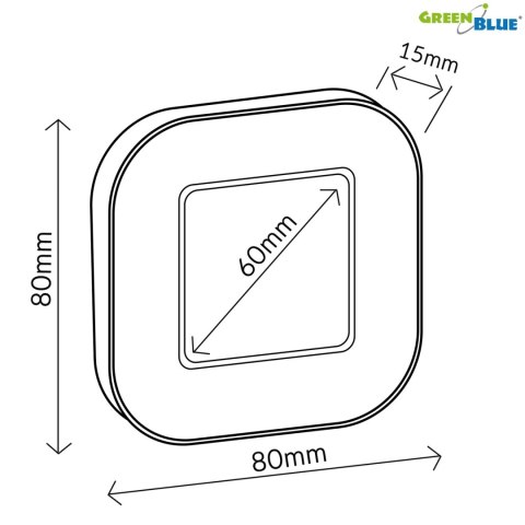 GB524 46005 Cyfrowy timer stoper minutnik magnetyczny z dotykowym ekranem GB524 46005 Cyfrowy timer stoper minutnik magnetyczny z dotykowym ekranem