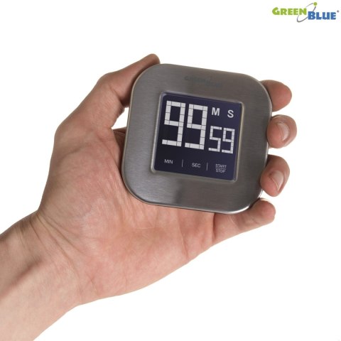 GB524 46005 Cyfrowy timer stoper minutnik magnetyczny z dotykowym ekranem GB524 46005 Cyfrowy timer stoper minutnik magnetyczny z dotykowym ekranem