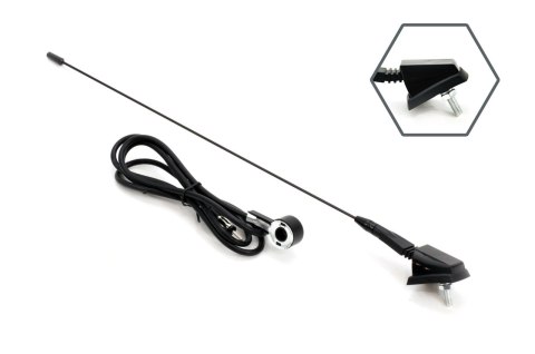 Antena samochodowa 41 cm 5 mm adapter ant01 amio-01048 Antena samochodowa 41 cm 5 mm adapter ant01 amio-01048