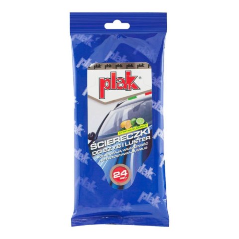 Plak ściereczki do szyb cytryna z limonką 24 szt. Plak ściereczki do szyb cytryna z limonką 24 szt.