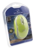 TM120G Mysz bezprzewodowa 2.4GHz 3D optyczna USB Condor zielona