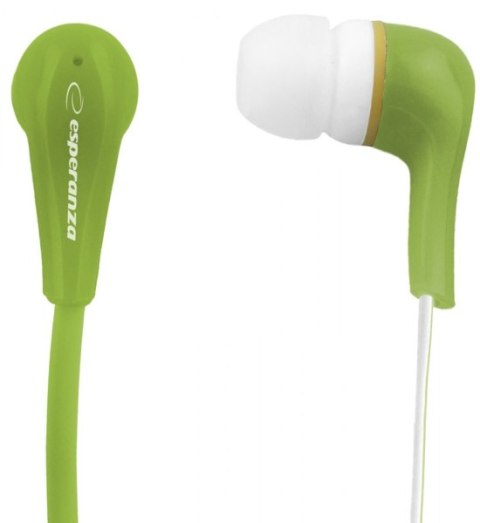 EH146G Słuchawki douszne Lollipop zielone Esperanza EH146G Słuchawki douszne Lollipop zielone Esperanza
