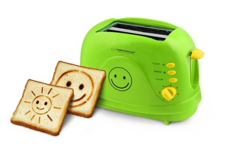 EKT003 Toster Smiley zielony EKT003 Toster Smiley zielony