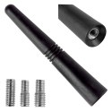 Antena samochodowa maszt anteny 9 cm z 3 adapterami 5/6/7mm antm09 amio-01509