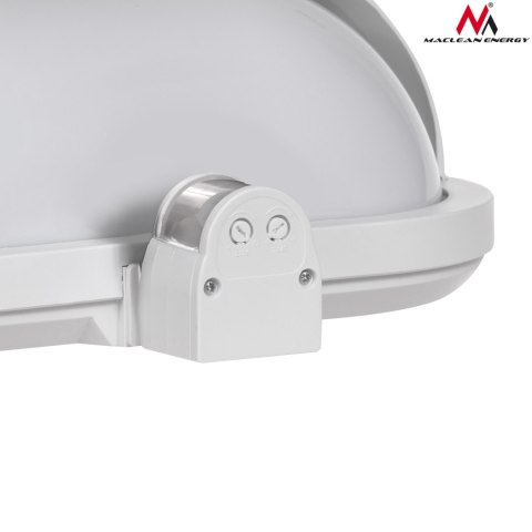 Oprawa ścienna Maclean, z czujnikiem PIR, max. 60W, 180°, MCE33 W Oprawa ścienna Maclean, z czujnikiem PIR, max. 60W, 180°, MCE33 W