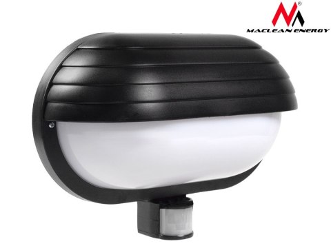 Oprawa ścienna Maclean, z czujnikiem PIR, max. 60W, 180°, MCE33B Oprawa ścienna Maclean, z czujnikiem PIR, max. 60W, 180°, MCE33B