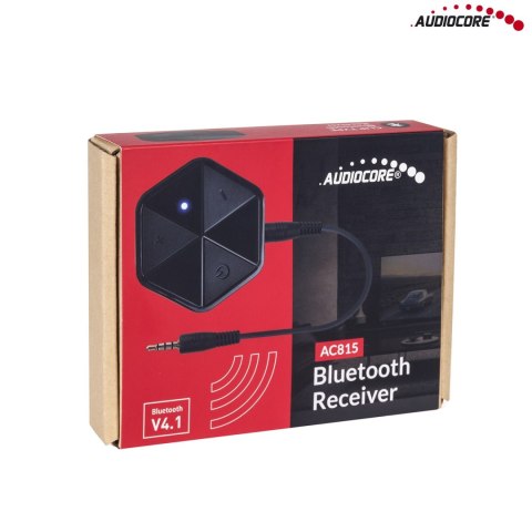 Adapter bluetooth odbiornik z klipsem Audiocore, HSP, HFP, A2DP, AVRCP, AC815 Adapter bluetooth odbiornik z klipsem Audiocore, HSP, HFP, A2DP, AVRCP, AC815