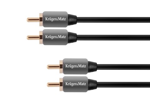 Kabel 2RCA-2RCA 1.8m Kruger&Matz Kabel 2RCA-2RCA 1.8m Kruger&Matz