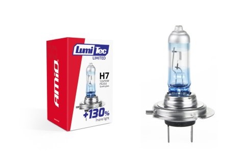 02133 Żarówka halogenowa H7 12V 55W LumiTec Limited +130% 02133 Żarówka halogenowa H7 12V 55W LumiTec Limited +130%