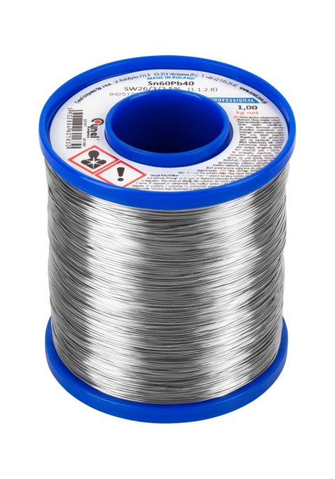 Cyna 0.50mm/1kg Sn60Pb40 CYNEL Cyna 0.50mm/1kg Sn60Pb40 CYNEL