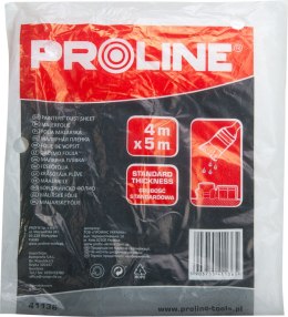 Folia gruba (grubość: ok.45 mikro-m) 4x5m ldpe malarska extramocna proline
