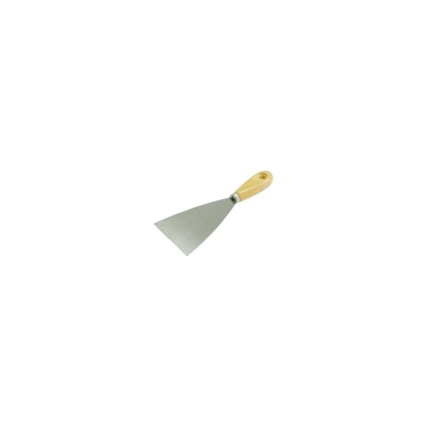 Szpachelka 125mm drewniana rękojeść Szpachelka 125mm drewniana rękojeść