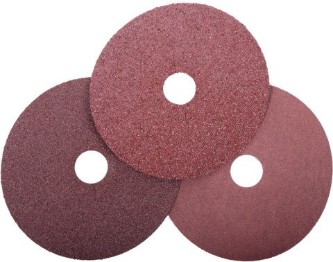 Krążki ścierne fibrowe 180mm, 5szt., gr 100, proline Krążki ścierne fibrowe 180mm, 5szt., gr 100, proline
