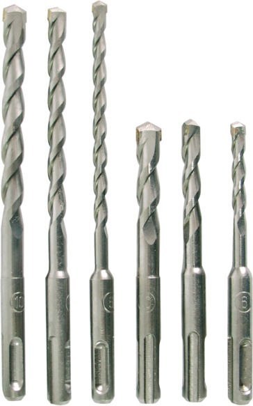 Wiertła do betonu sds+,kpl.3 szt. 6,8,10*110mm Wiertła do betonu sds+,kpl.3 szt. 6,8,10*110mm