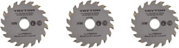 Zestaw tarczy tnących tct 54.8x11.1mm do przecinarki tpw500k - 3 sztuki