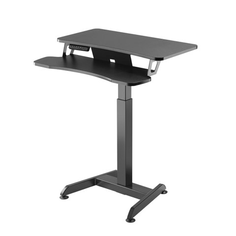 Biurko elektryczne Maclean, regulacja wys., stolik, stacja robocza, do pracy stojąco siedzącej, max wys 122cm, max 37 kg, MC-835 Biurko elektryczne Maclean, regulacja wys., stolik, stacja robocza, do pracy stojąco siedzącej, max wys 122cm, max 37 kg, MC-835