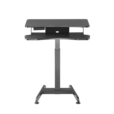 Biurko elektryczne Maclean, regulacja wys., stolik, stacja robocza, do pracy stojąco siedzącej, max wys 122cm, max 37 kg, MC-835 Biurko elektryczne Maclean, regulacja wys., stolik, stacja robocza, do pracy stojąco siedzącej, max wys 122cm, max 37 kg, MC-835