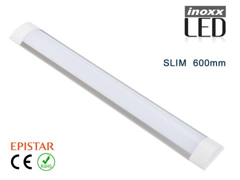 Lampa liniowa natynkowa panel led slim 60cm 18w 3000k ciepła Lampa liniowa natynkowa panel led slim 60cm 18w 3000k ciepła