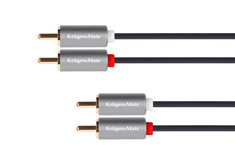 Kabel 2RCA-2RCA 5m Kruger&Matz Basic Kabel 2RCA-2RCA 5m Kruger&Matz Basic