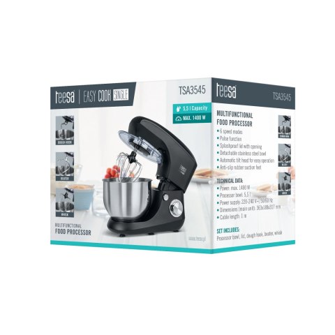 Robot kuchenny EASY COOK SINGLE BLACK , 1400 W, 5,5L Robot kuchenny EASY COOK SINGLE BLACK , 1400 W, 5,5L