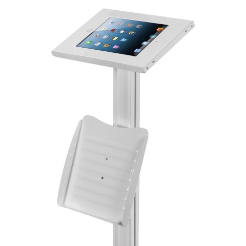 Stojak uchwyt reklamowy do tabletu Maclean, podłogowy z blokadą, 9.7?/10.2? iPad, 10.5? iPad Air/iPad Pro, 10.1" Samsung Galaxy Stojak uchwyt reklamowy do tabletu Maclean, podłogowy z blokadą, 9.7?/10.2? iPad, 10.5? iPad Air/iPad Pro, 10.1" Samsung Galaxy