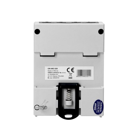3-fazowy licznik energii elektrycznej, 80A, MID, 3 moduły, DIN TH-35mm 3-fazowy licznik energii elektrycznej, 80A, MID, 3 moduły, DIN TH-35mm