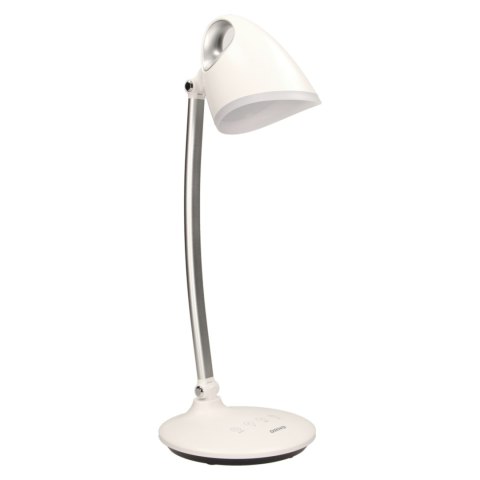 KALCYT LED 6W, lampka biurkowa, 200lm, 4000K, wyłącznik czasowy, biała KALCYT LED 6W, lampka biurkowa, 200lm, 4000K, wyłącznik czasowy, biała