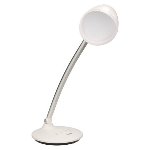 KALCYT LED 6W, lampka biurkowa, 200lm, 4000K, wyłącznik czasowy, biała KALCYT LED 6W, lampka biurkowa, 200lm, 4000K, wyłącznik czasowy, biała