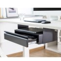 Szuflada ergonomiczna podbiurkowa Maclean, organizer, czarna, max 5kg, MC-875