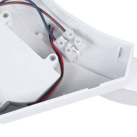 Lampa LED z czujnikiem ruchu Maclean, czujnik PIR, Kolor biały, 10W, IP54, 800lm, MCE290 W Lampa LED z czujnikiem ruchu Maclean, czujnik PIR, Kolor biały, 10W, IP54, 800lm, MCE290 W