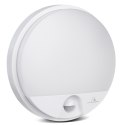 Lampa LED z czujnikiem ruchu Maclean , czujnik PIR, kolor biały, 15W, IP54, 1100lm,barwa neutralna, MCE291 W