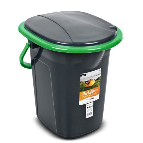 Toaleta turystyczna GreenBlue GB320BG czarno-zielona Toaleta turystyczna GreenBlue GB320BG czarno-zielona