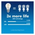 Żarówka Maclean, Filamentowa LED E14, 4W, 230V, WW ciepła biała 3000K, 400lm, Retro edison ozdobna świeczka C35, MCE285