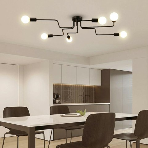 ZD74F Lampa sufitowa 6 ramion żyrandol ZD74F Lampa sufitowa 6 ramion żyrandol