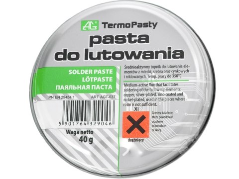 1087# Pasta lutownicza 40ml ag 1087# Pasta lutownicza 40ml ag