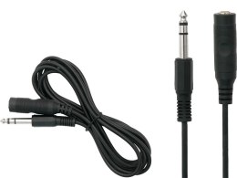 3837# Przedłużacz jack 6,3mm 3m prosty