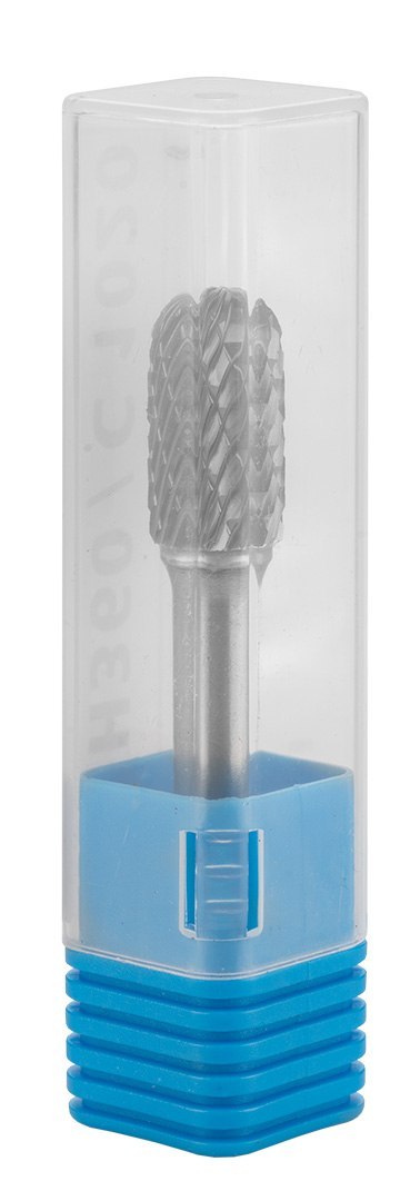 Frez do metalu HM, typ C (walcowy zaokrąglony), 10 x 20 mm, trzpień 6 x 45 mm Frez do metalu HM, typ C (walcowy zaokrąglony), 10 x 20 mm, trzpień 6 x 45 mm