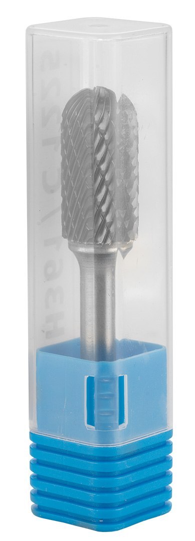 Frez do metalu HM, typ C (walcowy zaokrąglony), 12 x 25 mm, trzpień 6 x 45 mm Frez do metalu HM, typ C (walcowy zaokrąglony), 12 x 25 mm, trzpień 6 x 45 mm