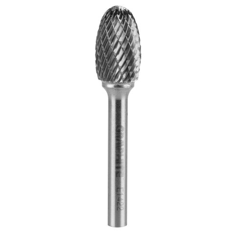 Frez do metalu HM, typ E (owalny), 14 x 22 mm, trzpień 6 x 45 mm Frez do metalu HM, typ E (owalny), 14 x 22 mm, trzpień 6 x 45 mm